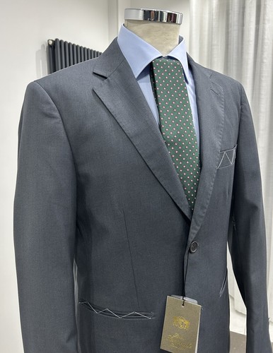 Herren kleid tailliert grau - herren,
