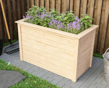 Karibu Hochbeet 1 naturbelassen 133 x 82 cm