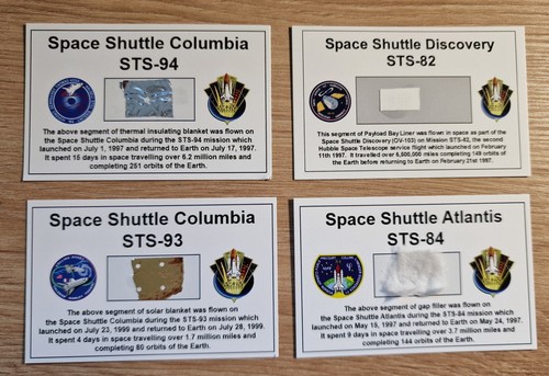 Space shuttle flown artifact - shuttle,