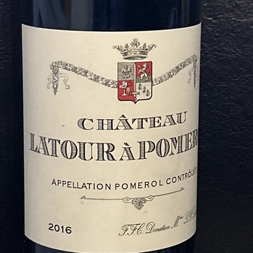 Chateau latour pomerol 2016 - chateau,