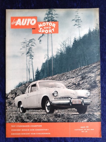Ams auto motor - ams, 11/1954