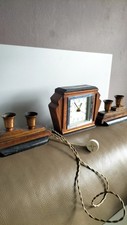 Electric clock clock art deco