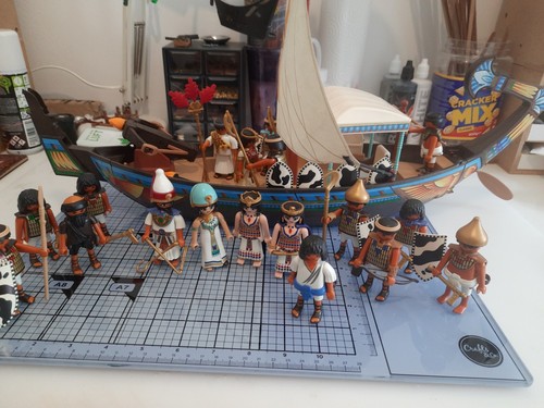 Playmobil ägypter nil schiff - nil,