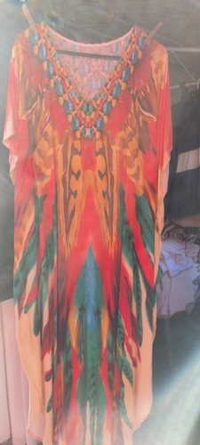 Sommerkleid kaftan strandkleid - sommerkleid,