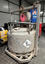 Dieseltankstelle Dieseltank IBC Kraftstoff Tank Tankstation Zapfanlage  950l