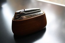 Ronson Varaflame Holz Tischfeuerzeug Table Lighter