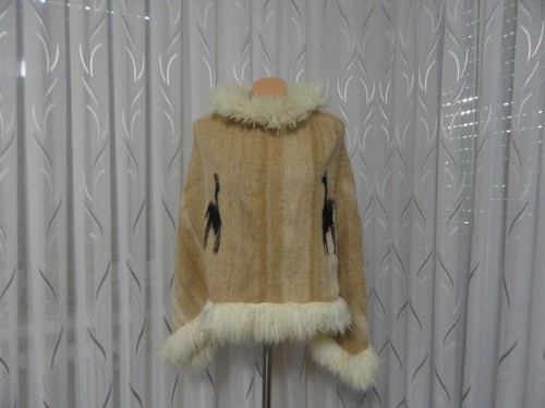 Herbst winter alpaka poncho - winter,