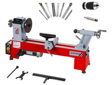 Holzmann Drechselbank D460FXL SET +8 Profi Drechseleisen+Schnellspannfutter+Dorn
