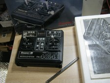 Graupner Sender  4014 Modulsystem 40 Mhz o. 35 Mhz ausbaubar mit Akkubox