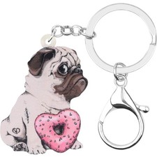 Herz Schlüsselanhänger Acryl