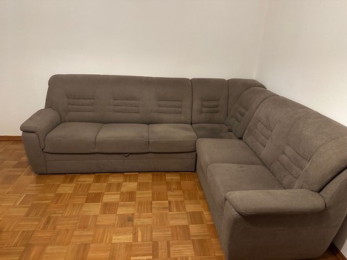 Gepflegte eckcouch mit - eckcouch,