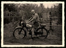 Fotografie Motorrad NSU, Herr
