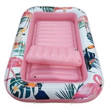 Subtail Poolmatratze Schwimmbad Zubehör Tropical Style Aufblasbar Urlaub Sommer 