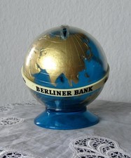 ALTE SPARDOSE - WELTKUGEL - GLOBUS - BERLINER BANK