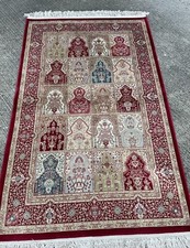 Teppich 150x100cm Seidendesign