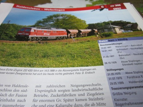 Archiv eisenbahnstrecken 308 - archiv, n