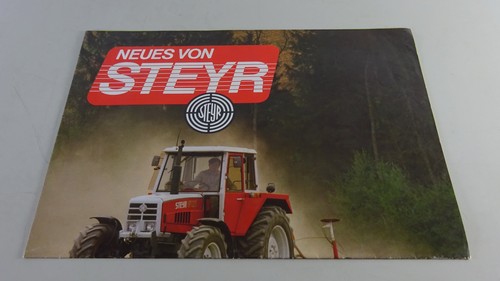 Faltprospekt prospekt steyr - faltprospekt,
