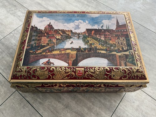Große lebkuchen blechdose - große,