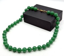 Jade Perlenkette grün