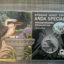 1 Oz Kookaburra Privy Koala
