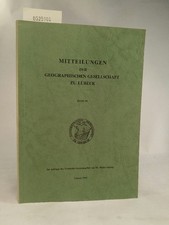 Mitteilungen der Geographischen Gesellschaft zu Lübeck. Band 58 Schuring, Dr. Wa