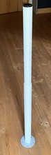 Ikea Teleskoptischfuß OLOV Weiß Höhe von 58-94 cm DM 45 mm
