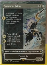 MTG - Final Fantasy Commander - Summon: Ixion (195) *Borderless*