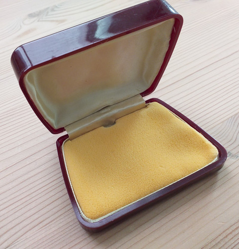 Schmuck dose bakelit 50er - schmuck,