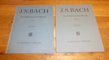 J. S. Bach, Das wohltemperierte Klavier Teil I und II, Henle Verlag, 1970