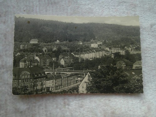 Aue erzgebirge bahnhof - ak,