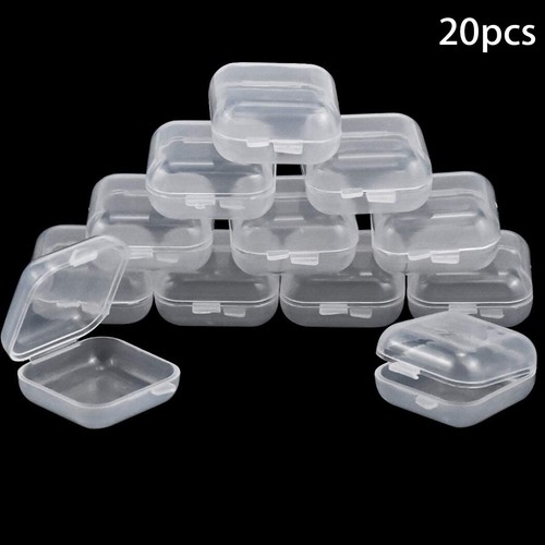 20pc mini transparent plastik - 20pc,