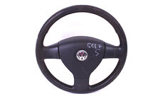 Lenkrad orig VW Golf V Touran 1T Caddy 2K Leder-Optik Airbaglenkrad Sportlenkrad