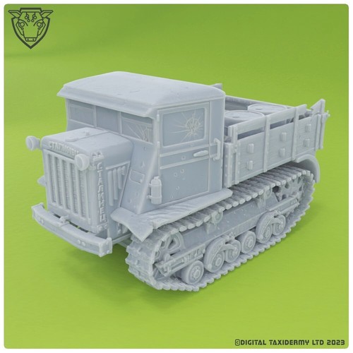 Stalinets artillery tractor - stalinets, 2