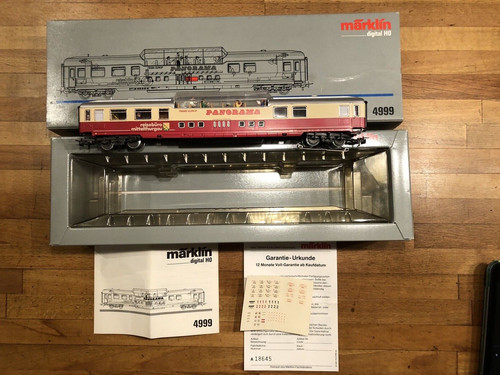 Märklin 4999 panoramawagen - mÄrklin,