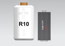R10 batterie adapter volt - r10,