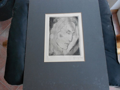 Lithografie von erich heckel - von,