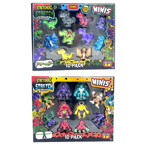 Spielzeug 10x gummi - 10x,