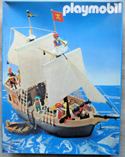 Playmobil 3550 Piratenschiff Leerkarton