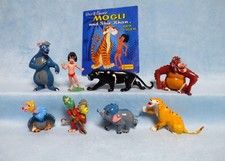 8 Dschungelbuch Figuren komplette Serie von Heimo original 60er Jahre