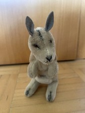 Sammlerobjekt altes antikes Steiff Känguru Stofftier sehr alt, Nachlass