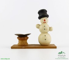 Kerzenhalter Schneemann DDR