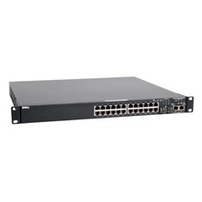 Dell PowerConnect 3424P Switch 24 Ports PoE Fast Generalüberholt