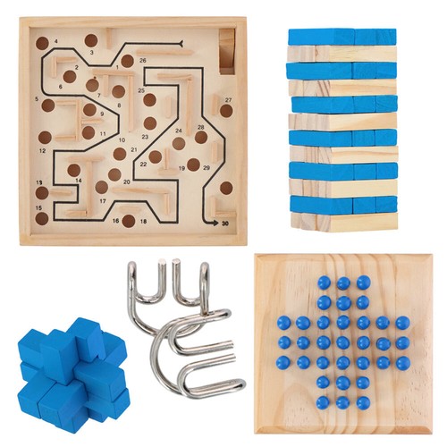 5in1 knobelspiele set - 5in1,
