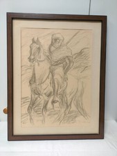 Pferd und Reiter Otto Dill