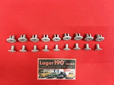 10 Spreiznieten Grau VW Bus T4