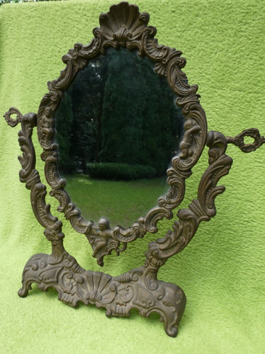 Alter tischspiegel barockstil - alter,