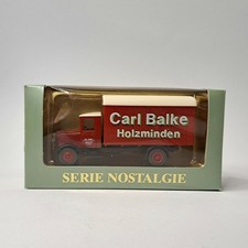 Roskopf 1:87,Serie Nostalgie,Mercedes L 5 Möbelwagen,"Carl Balke" nr.1018, 1989.