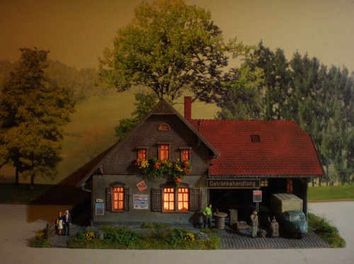 Diorama 87 haus - diorama, 1:87