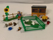 Playmobil 5129 Kaninchenstall Hasenstall, vollständig