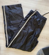 Crivit  Outdoor Herren Regenhose mit Packbeutel Gr.48/50 schwarz neu
